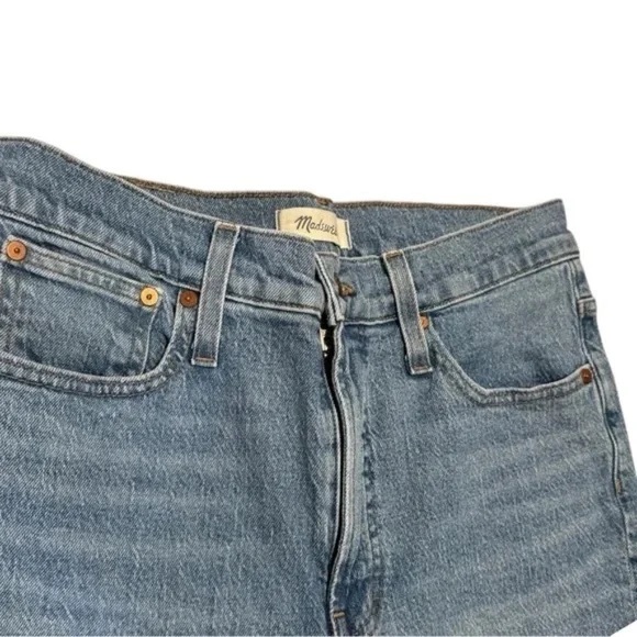 Curvy Super High Waisted Ripped Hem Slim Jeans size 4 R - Picture 3 of 10